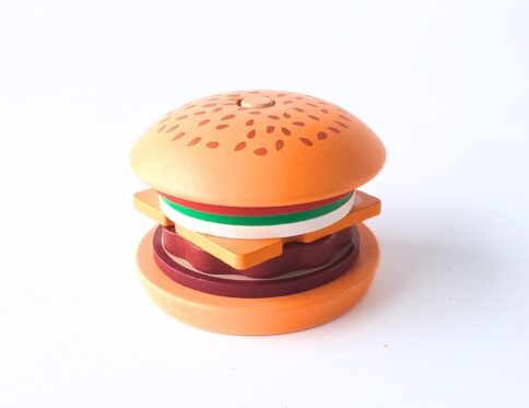Drveni burger – set za sastavljanje