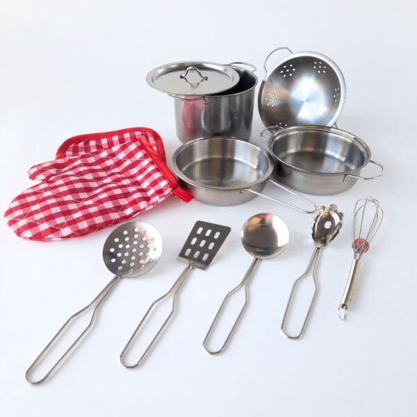 Metalni set posuđa – torbica