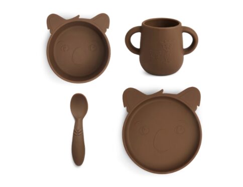 Nuuroo Lykke silikonski set za jelo Koala, 4 dijela