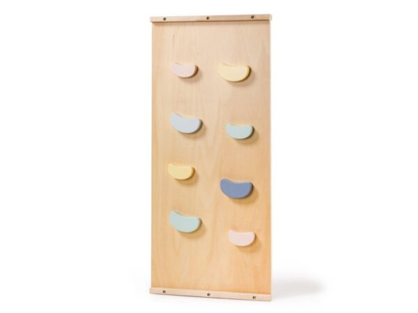 Wooden Montessori swing PRO 5in1 set with board 2in1 pastel