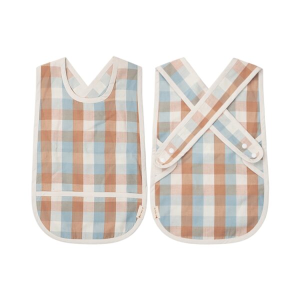 Fabelab podbradnik – Cottage Blue Checks