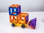 EliFix magnetic building set - coloured 108 pieces