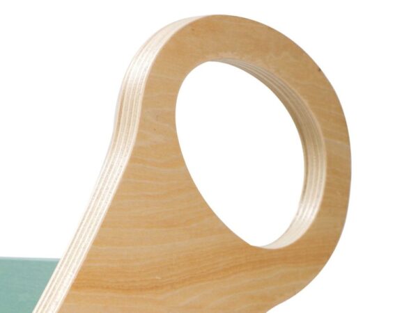 Wooden Montessori swing 100 cm 6in1 max with board and chair - set pastel