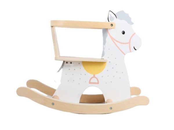 Wooden rocking horse for the little ones
