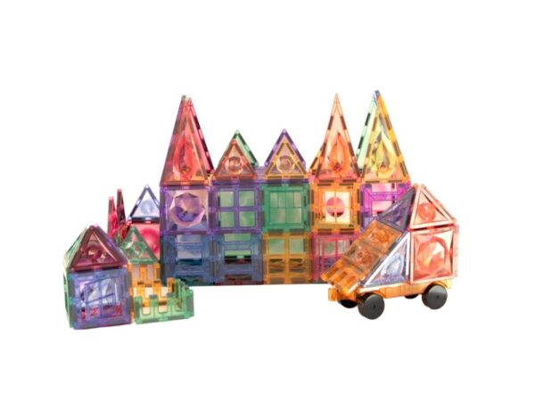 EliFix magnetic building set - coloured 108 pieces