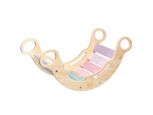 Montessori rainbow swing 5in1 natur