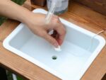 Children's outdoor sandpit - high