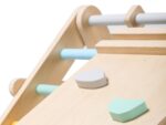 Growing montessori Pikler triangle with board 2in1 - set fresh
