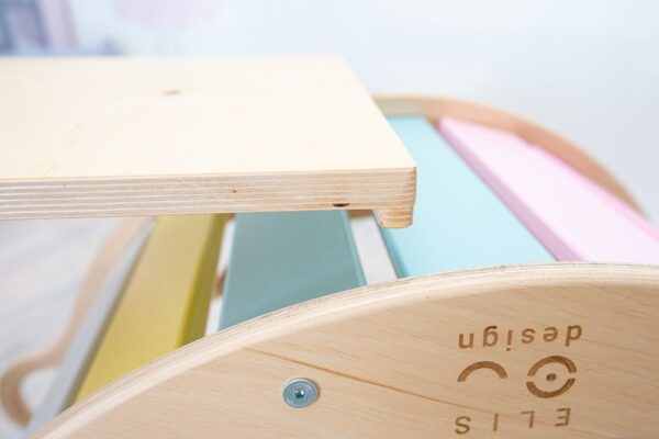 Montessori rainbow swing 5in1 natur