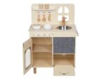 Children's wooden kitchen with window