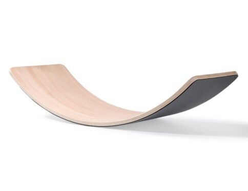 Wooden Balance Board XL with Felt - Grey