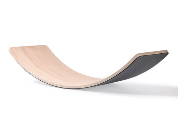 Wooden Balance Board XL with Felt - Grey