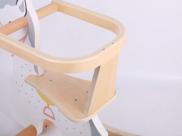 Wooden rocking horse for the little ones