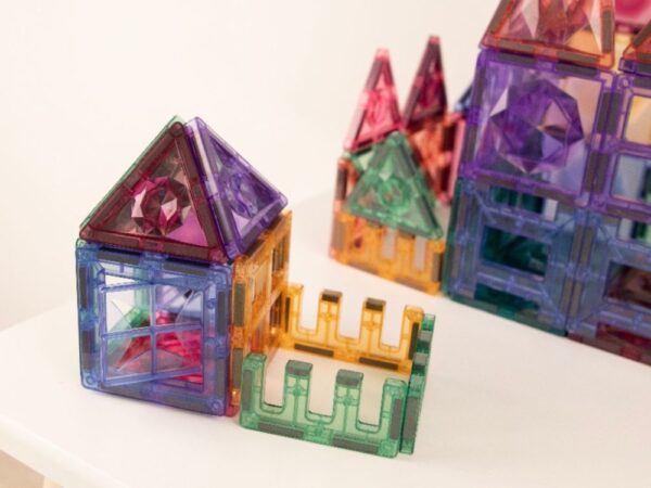 EliFix magnetic building set - coloured 108 pieces