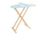 Children's ironing board with iron