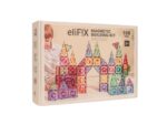EliFix magnetic building set - coloured 108 pieces