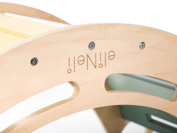 Wooden Montessori swing 100 cm 6in1 max with board and chair - set pastel
