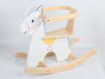 Wooden rocking horse for the little ones