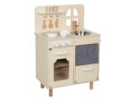 Children's wooden kitchen with window