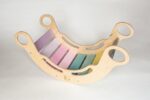 Montessori rainbow swing 5in1 natur
