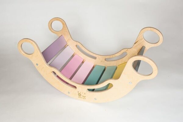 Montessori rainbow swing 5in1 natur