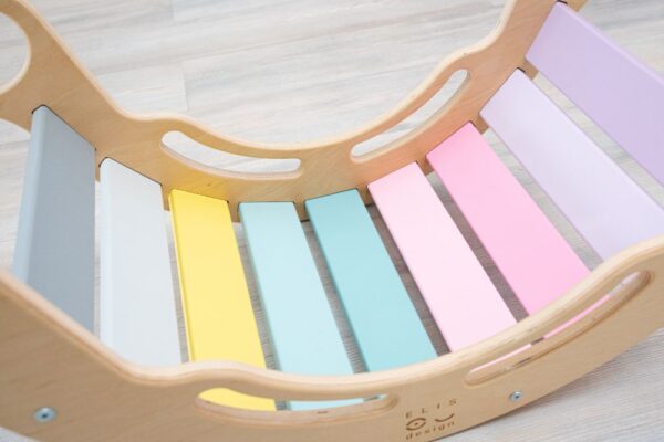 Montessori rainbow swing 5in1 natur