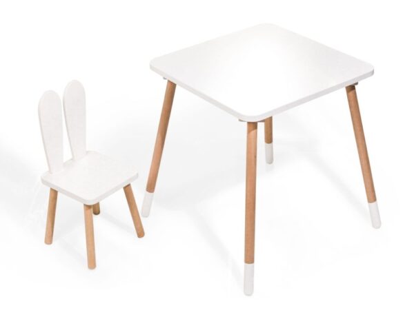 Children's growing set - table and chair with ears