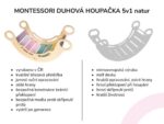 Montessori rainbow swing 5in1 natur