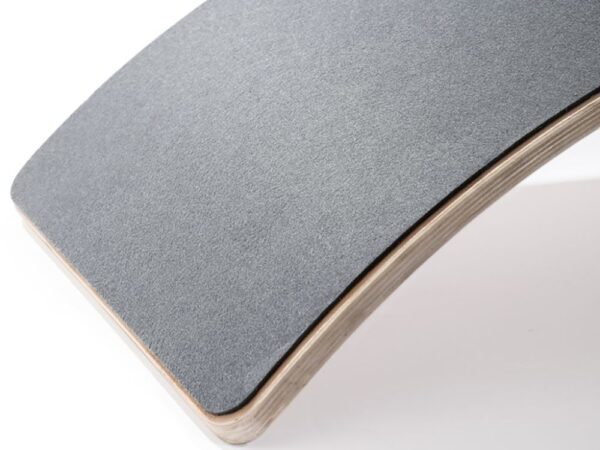 Wooden Balance Board XL with Felt - Grey