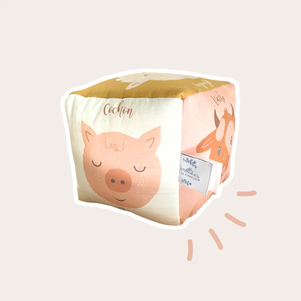 Carotte & Cie senzorna kocka – Domaće životinje