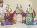 EliFix magnetic building set - coloured 108 pieces