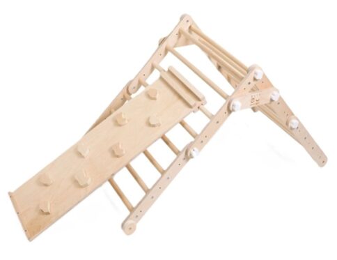 Variable Movement Set/Part A - Pikler Triangle with Plank