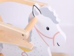 Wooden rocking horse for the little ones
