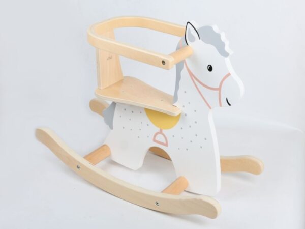 Wooden rocking horse for the little ones