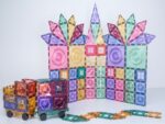 EliFix magnetic building set - coloured 108 pieces